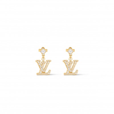 LOUIS VUITTON LADY LV EARRINGS M01844